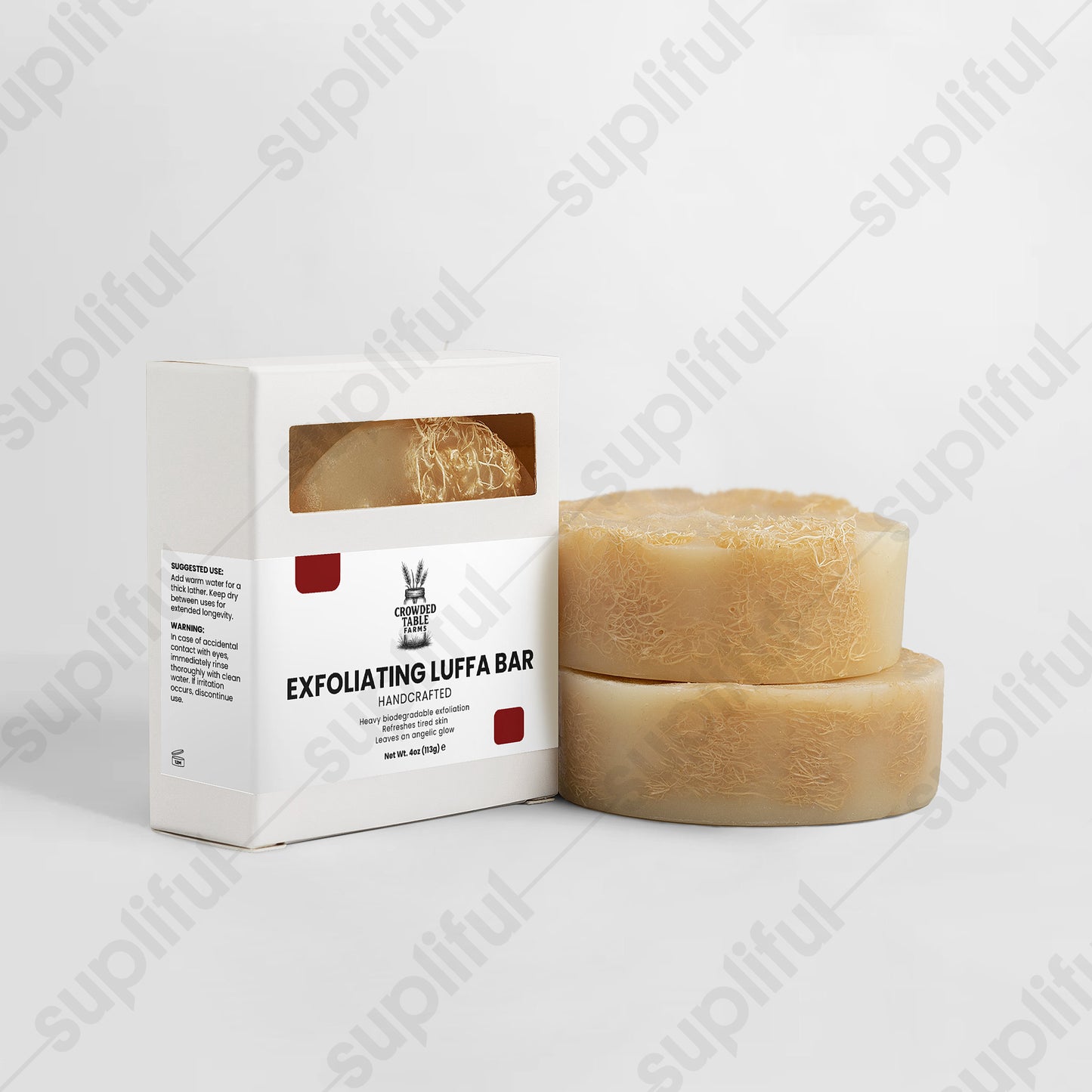 Exfoliating Luffa Bar
