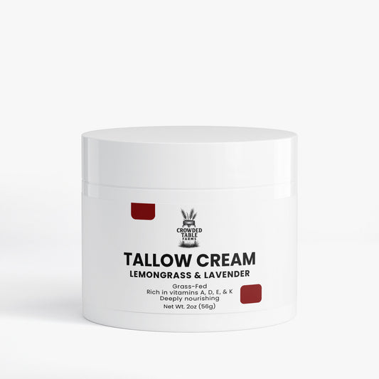 Tallow Cream Lemongrass & Lavender