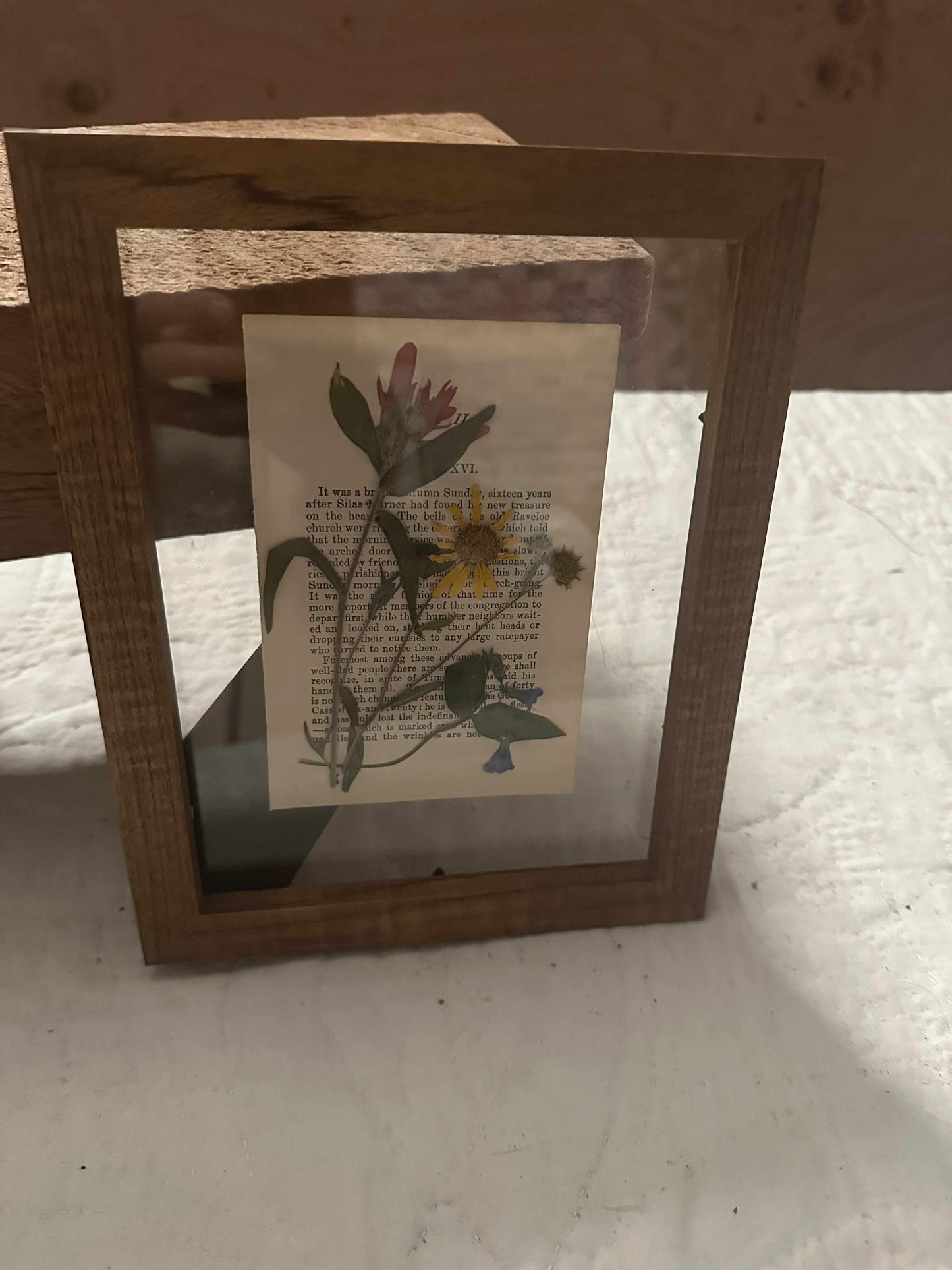 Pressed Wildflower Picture
