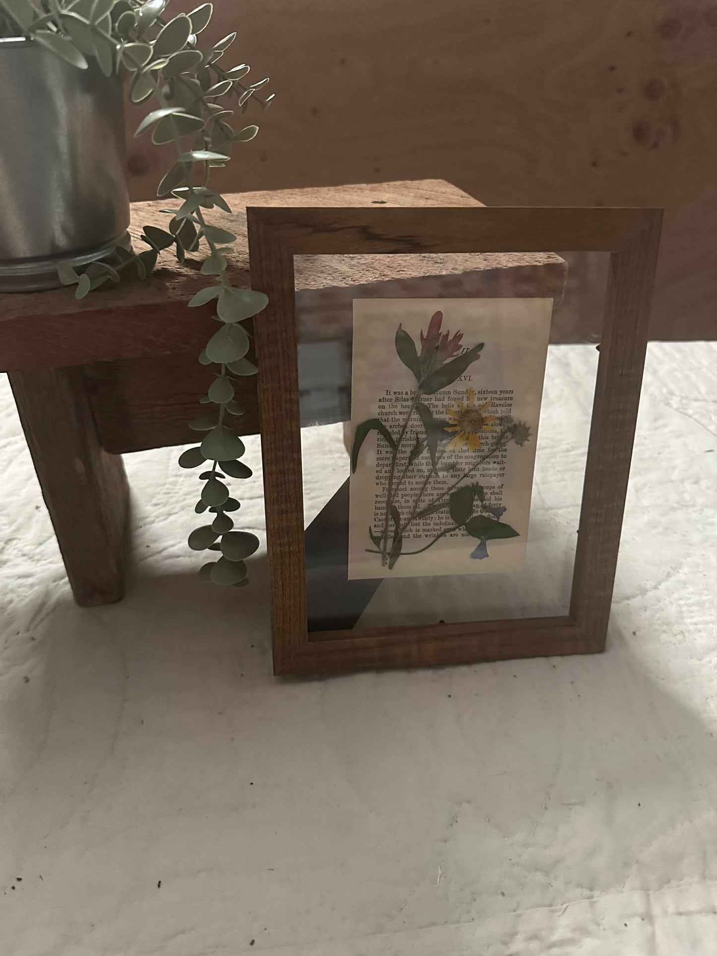 Pressed Wildflower Picture