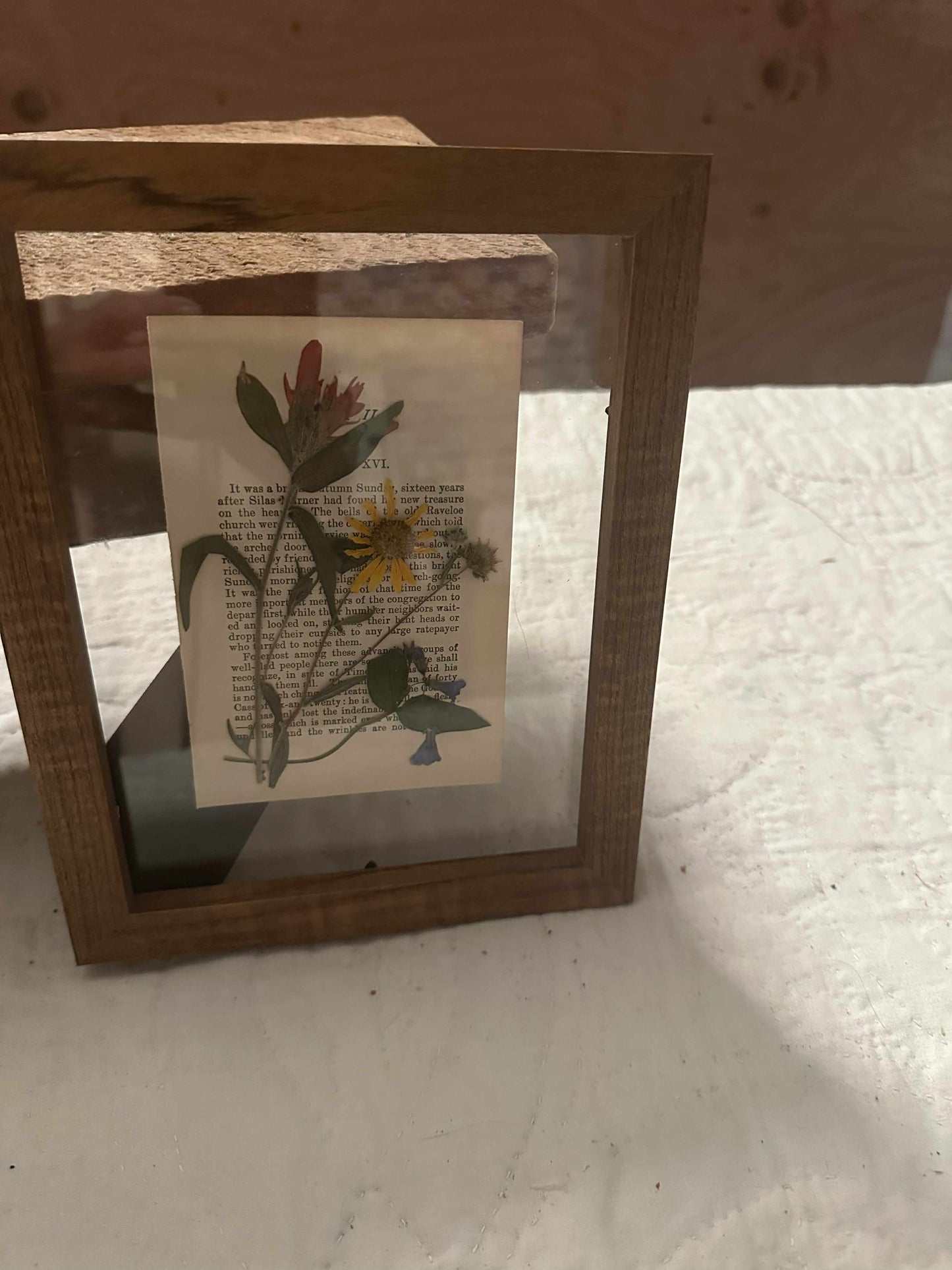 Pressed Wildflower Picture