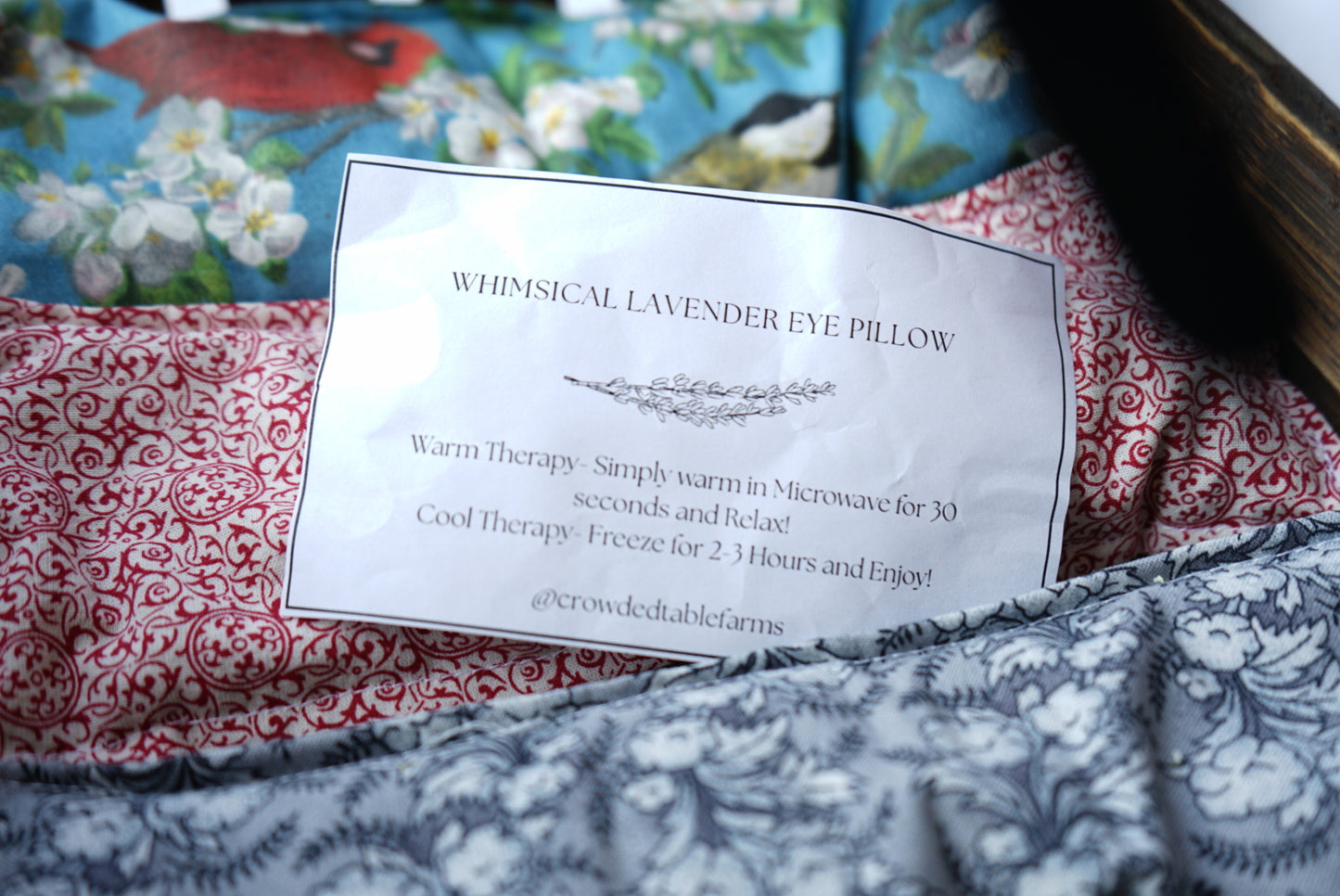 Whimsical Eye Pillow