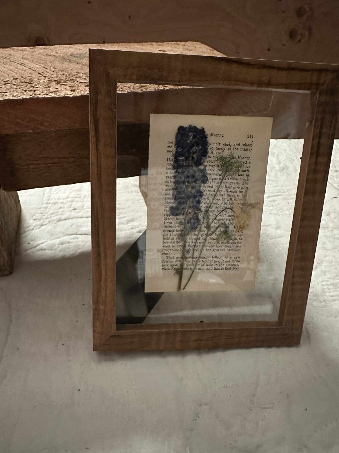 Pressed Wildflower Picture