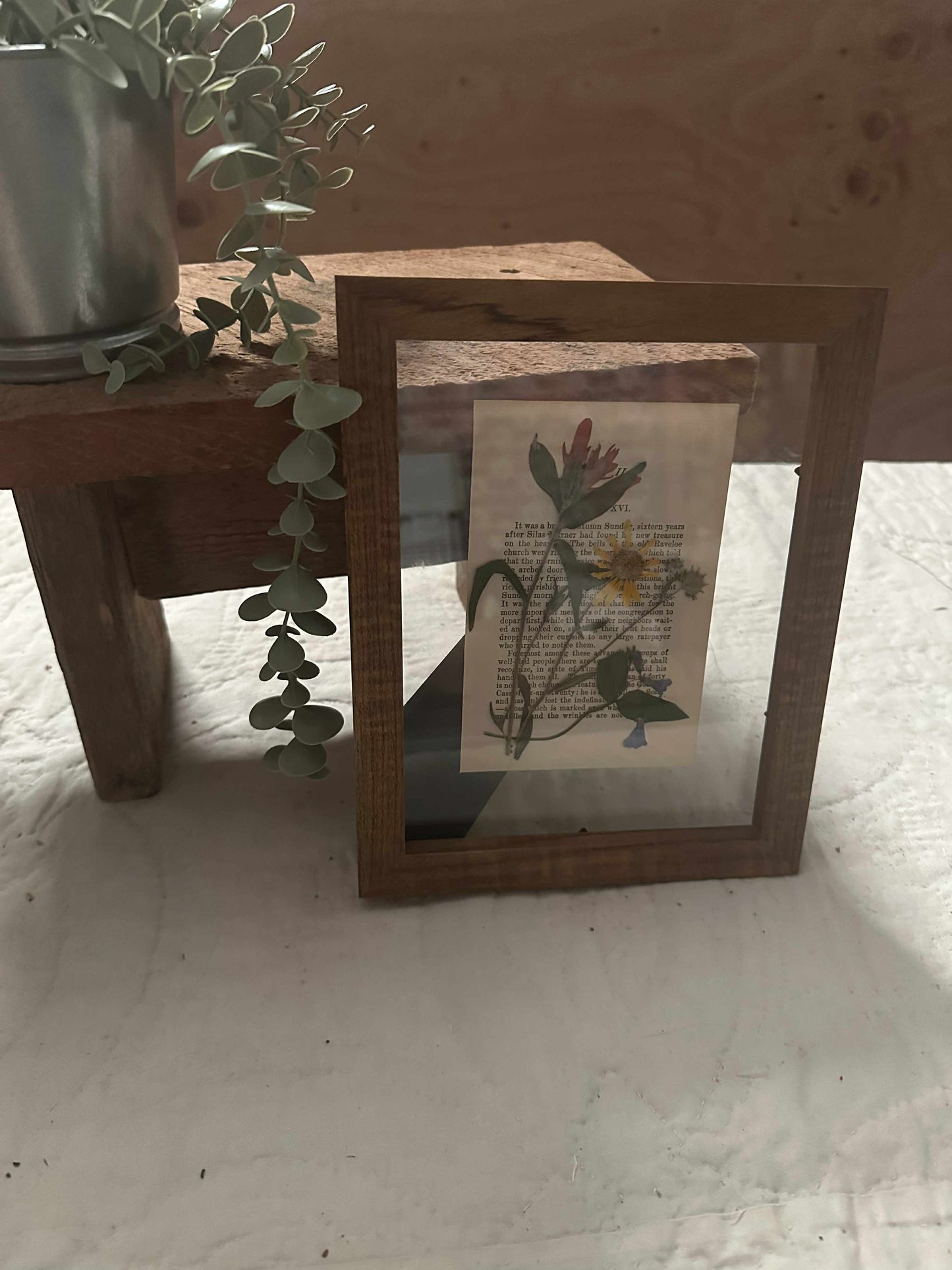Pressed Wildflower Picture
