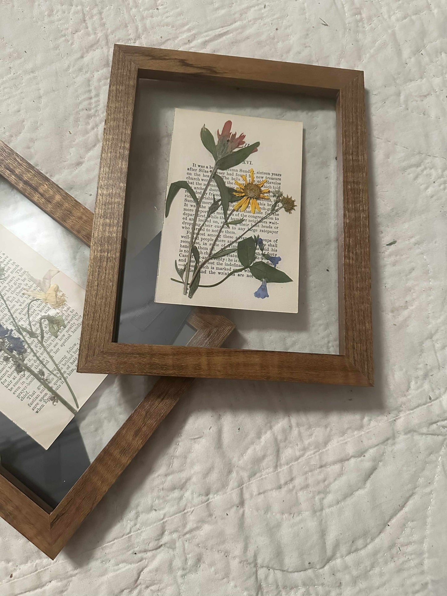 Pressed Wildflower Picture